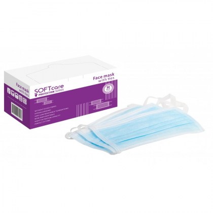 μασκα δετη ΓΑΛΑΖ